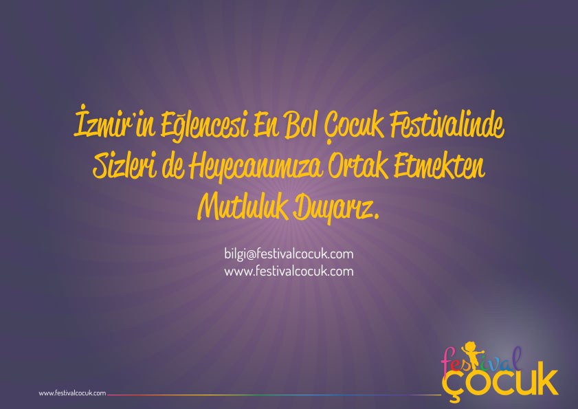 Festival marka kimliği ve iletişim materyali — Festival Çocuk