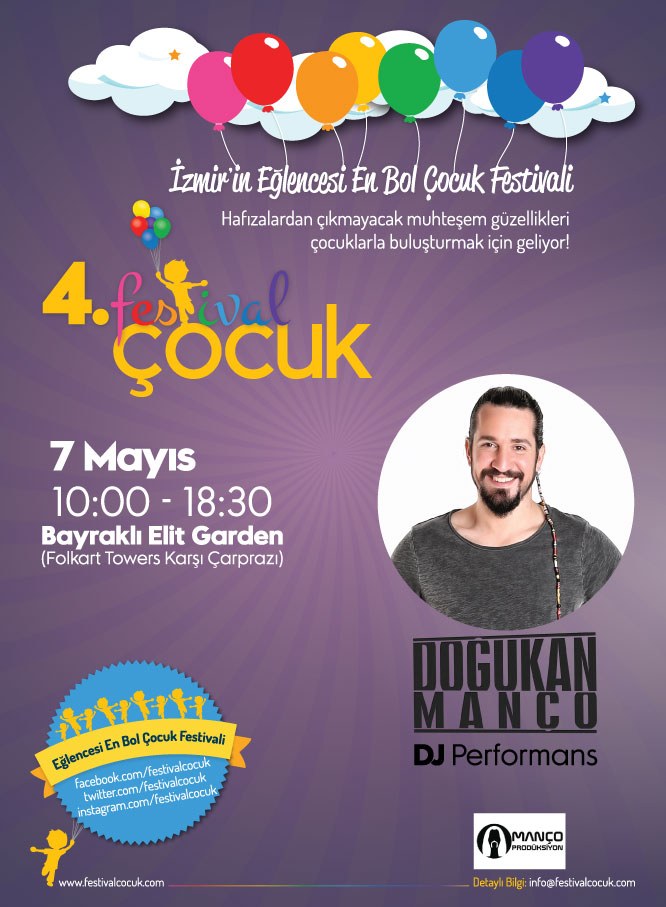 Etkinlik afişi tasarımı — Festival Çocuk