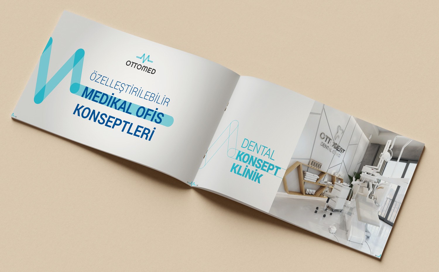 OTTOMED katalog ve sunum tasarımı — İstanbul Yapı Grubu